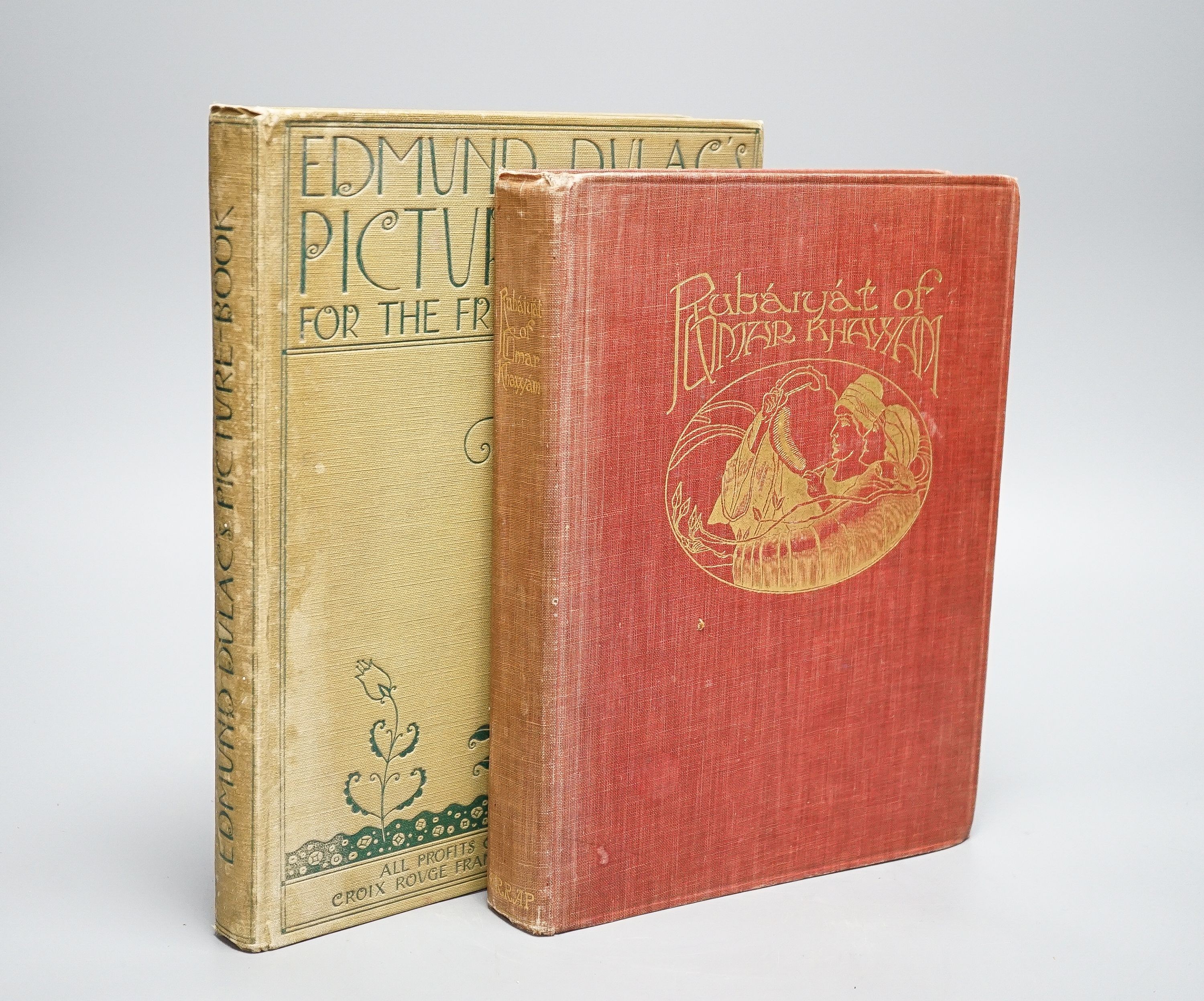 Rubaiyat Omar Khayyam and Edmund Dulac’s French Red Cross picture book